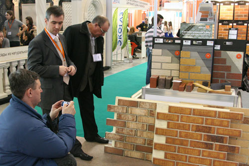 Выставочный стенд "Термопанели Регент" на выставке Мосбилд 2011